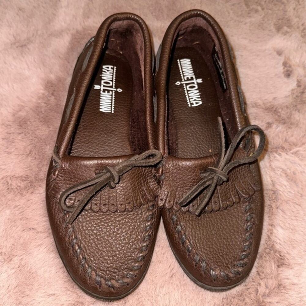 Minnetonka Moosehide Kilty Size 7